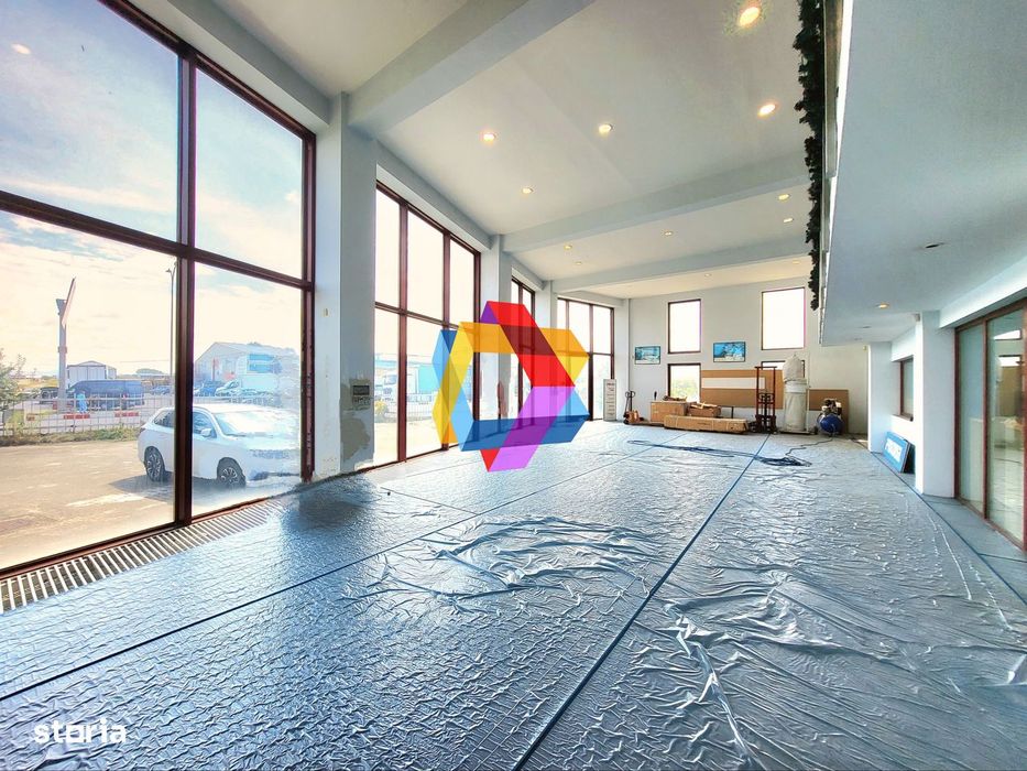 Showroom cu teren de 4450 mp #plus-imo.ro