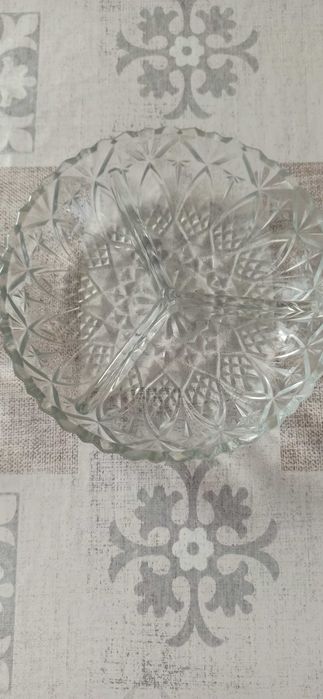 Менажницы стеклянные