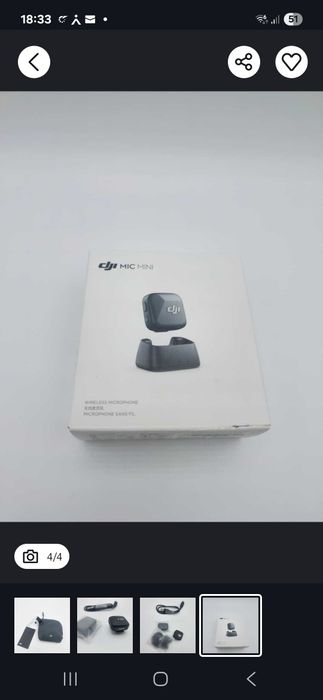 DJI Mic Mini microfon