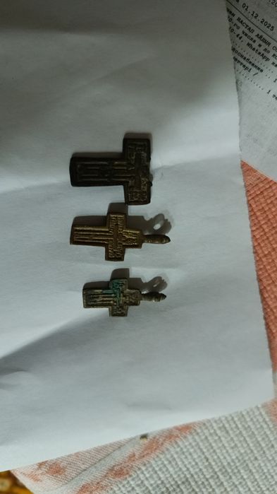 Нательные кресты 18-19 век антиквариат