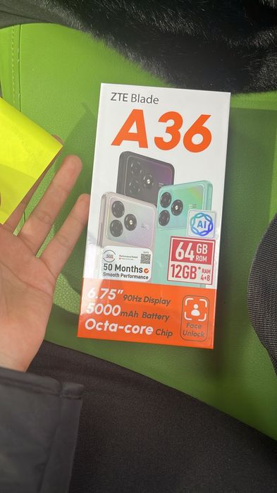 ZTE Blade A36 64gb новый обмен есть