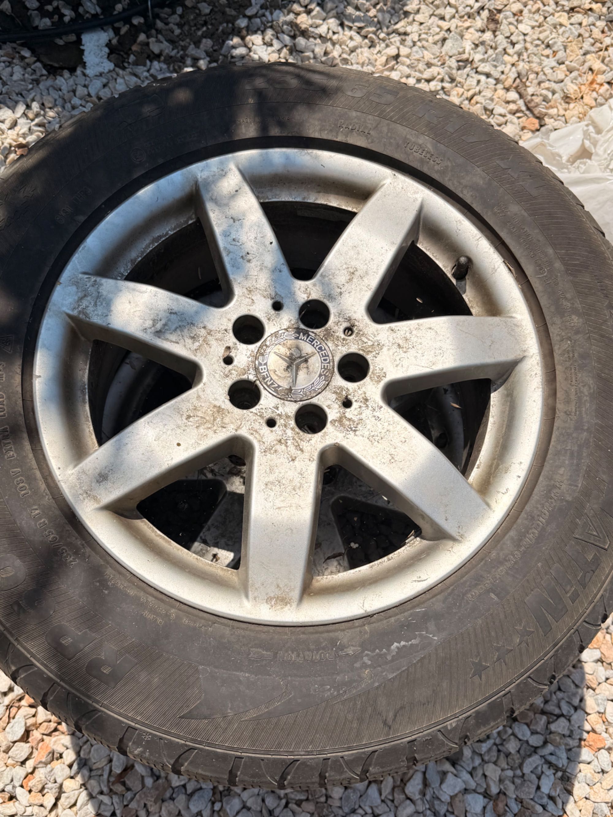 4 броя джанти за Мерцедес 17”