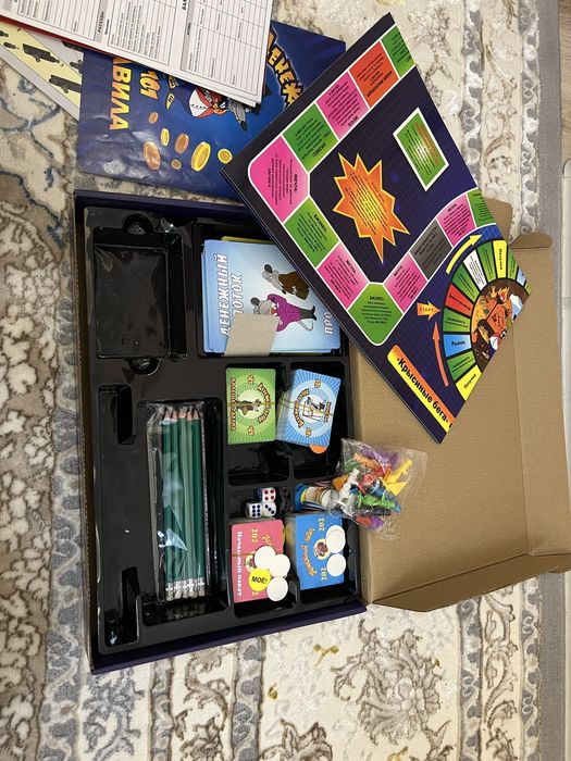 Денежный поток. Pul oqimi oʻyini.