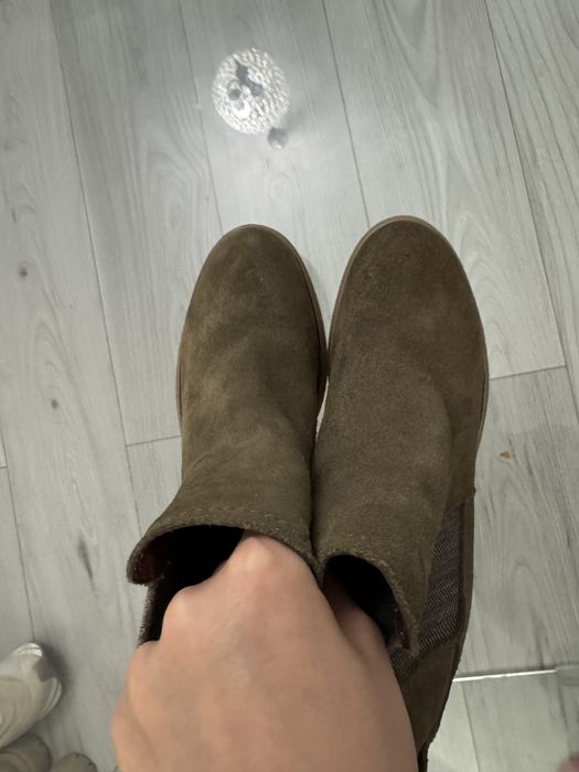 Ghete din piele naturala Tamaris