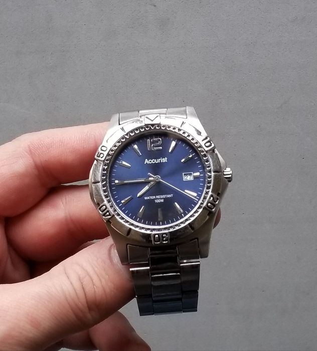 Ceas barbati Accurist MB766, mecanism japonez
