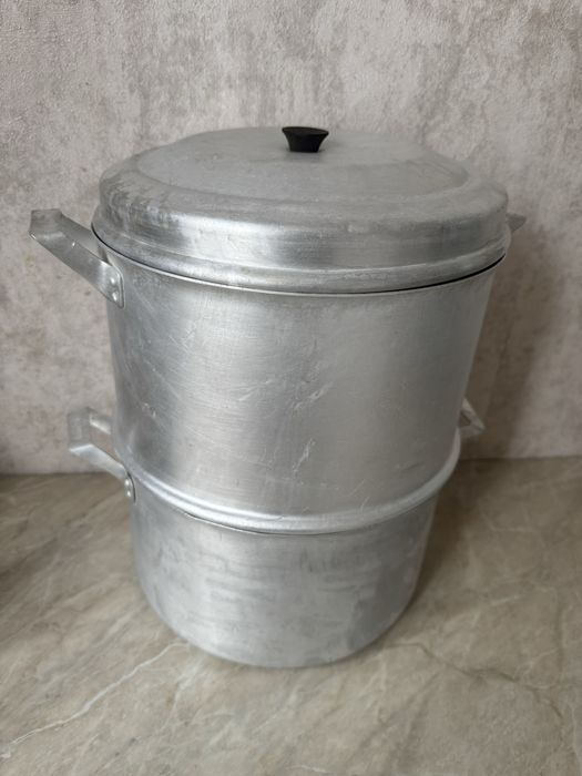 Советская аллюминевая мантоварка