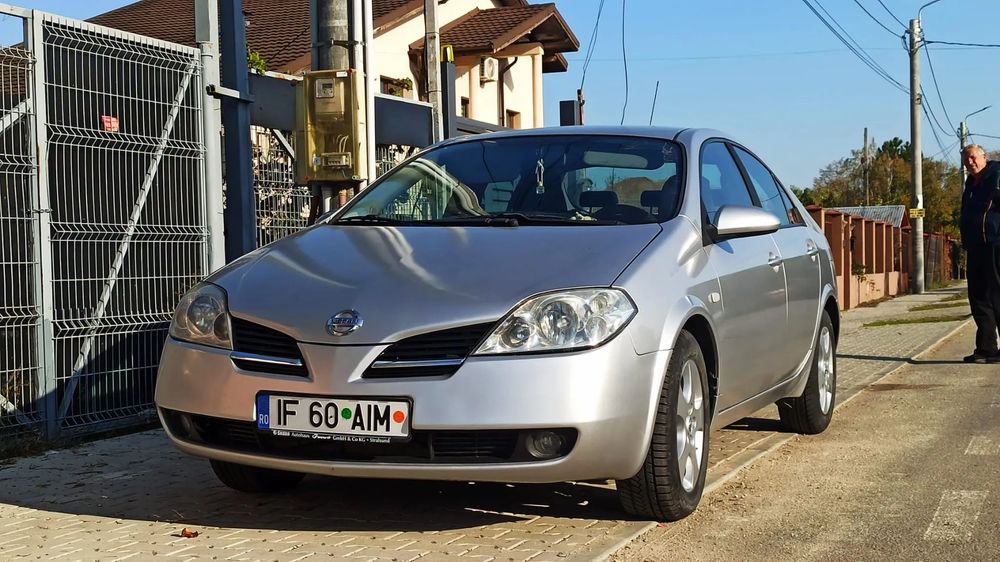 Nissan Primera Interior îngrijit, 2randuri de chei, anvelope de iarnă gpl si aer cond