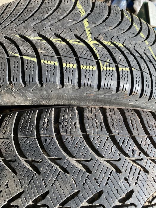 4 roti cu anvelope de iarna michellin + jante aliaj perfecta stare