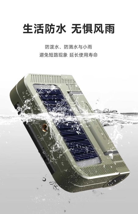 Hoco DL22 Solar Led Многофункциональная походная лампа для кемпинга