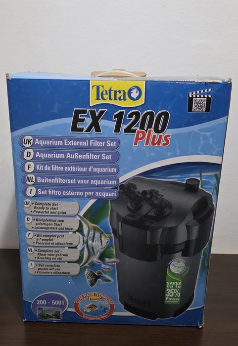 Vand filtru extern Tetra Ex1200 Plus + Pre-filtru