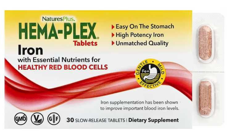 Natures plus  HEMA-PLEX TAB 30