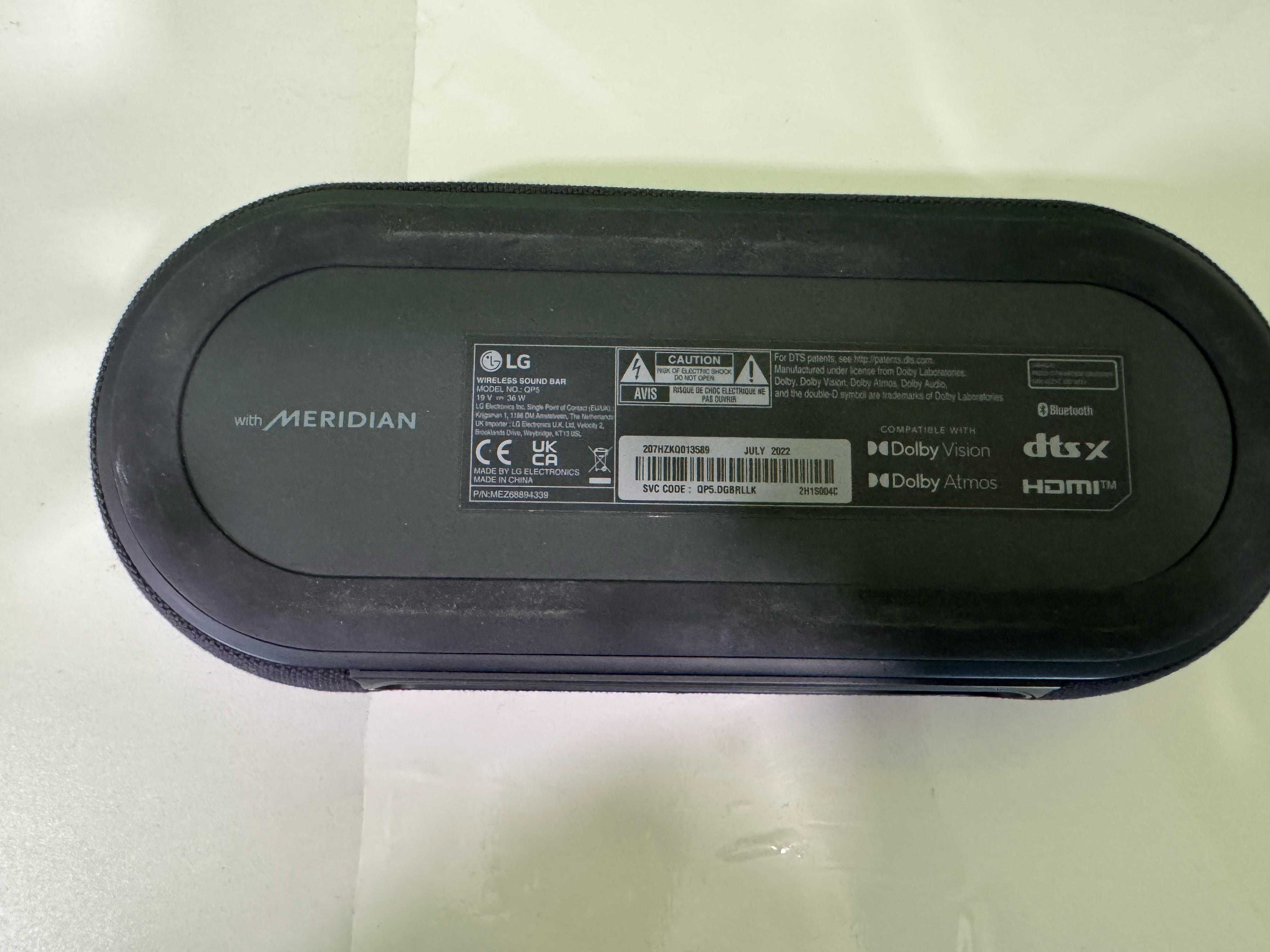 (Ag41) Soundbar LG QP5 B47383.1