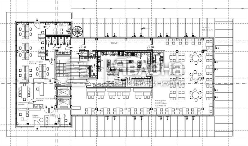 Дава се под наем Заведение в София, Малинова долина - 775 кв.м за 7750 € - Снимка #1