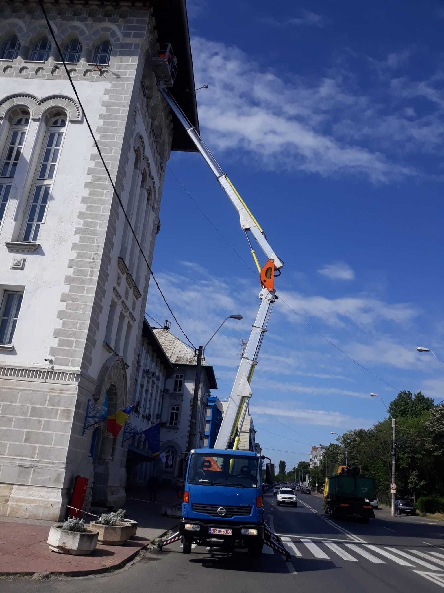 Nacele PRB-18-22-27m pentru lucrarii la înaltime si toaletarii copacii