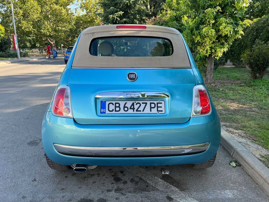 Fiat 500 КАБРИО  1.2 бензин ПЕРФЕКТЕН !!!