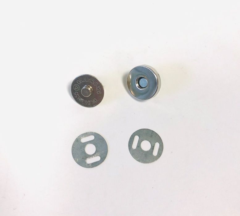 магнитни копчета за чанти, портмонета, кожени изделия 14 мм, 4 цвята