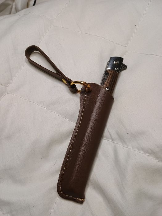 Briceag cu teaca semiautomat vânătoare pescuit drumetii