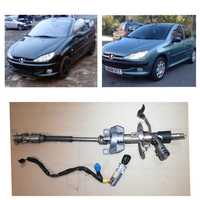 Coloana directie ax volan contact cu cheie peugeot 206 206 cc 1.6i nfu