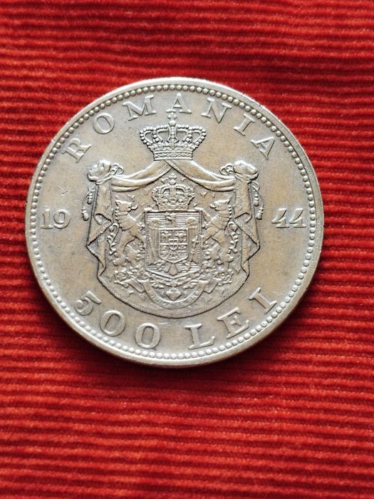 Moneda argint Mihai 500 lei