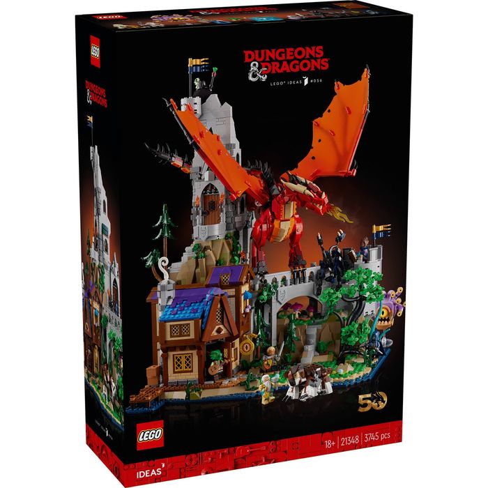 Lego 21348 Dungeons & Dragons Разказът на Червения дракон