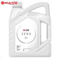 Zic Zero 0w20 Синтетическое маторное масло 4 Л