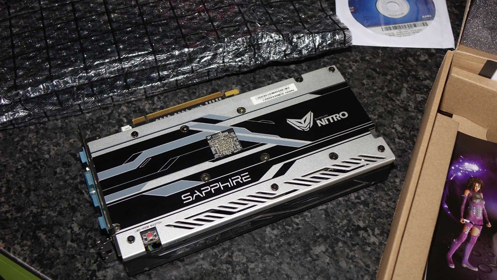 Placa video gaming Radeon RX480 OC Sapphire Nitro+ cu 8 Gb GDDR5