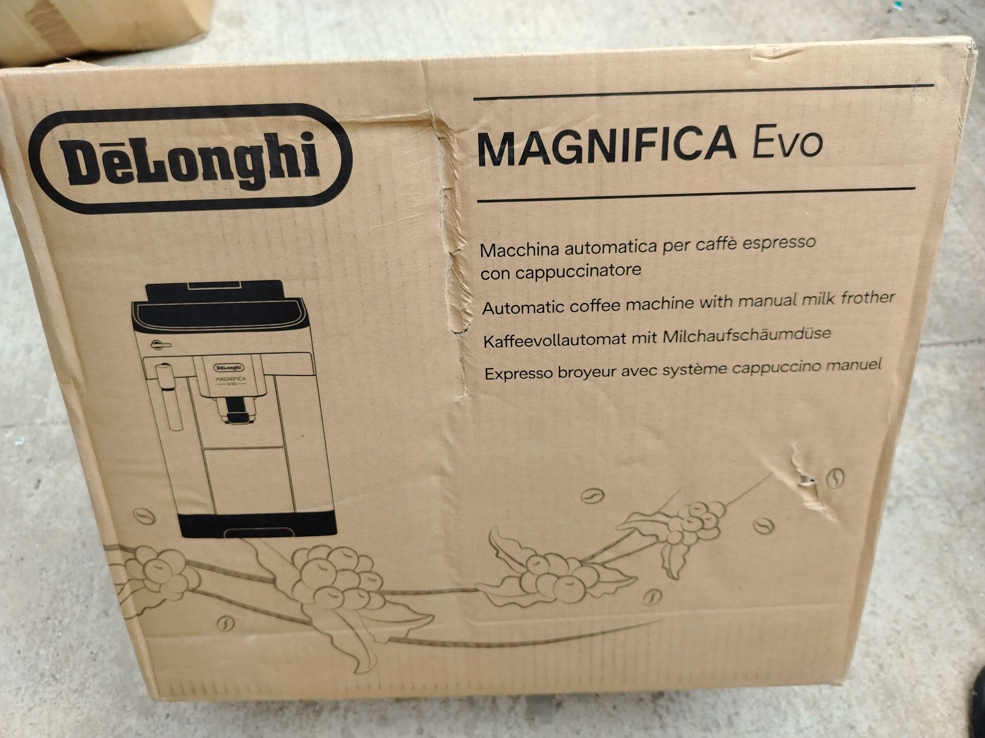 Espressor automat Magnifica Evo ECAM292.33.SB, nou