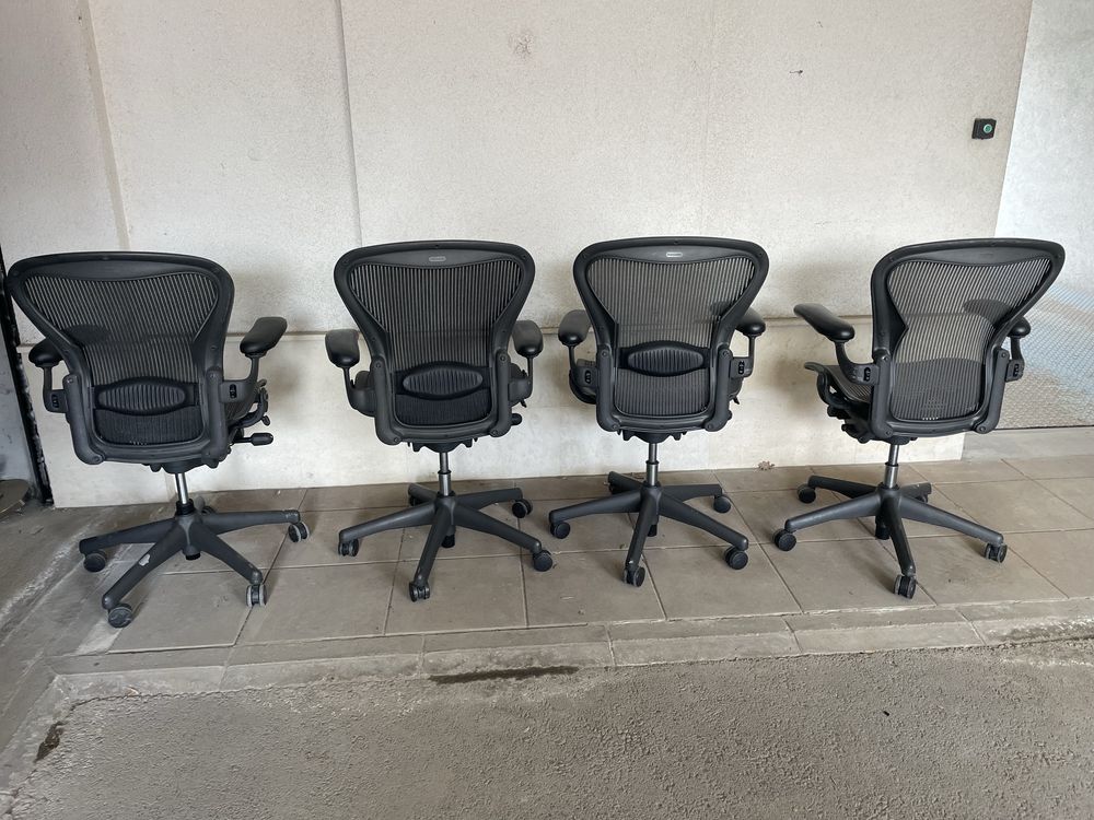 Eргономичен офис стол HERMAN MILLER AERON  размер В