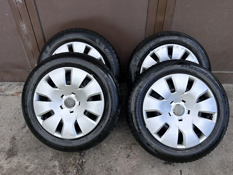 Jante Roti 5x112 205/60/R16 Anvelope iarna Audi Volkswagen VW Seat sko