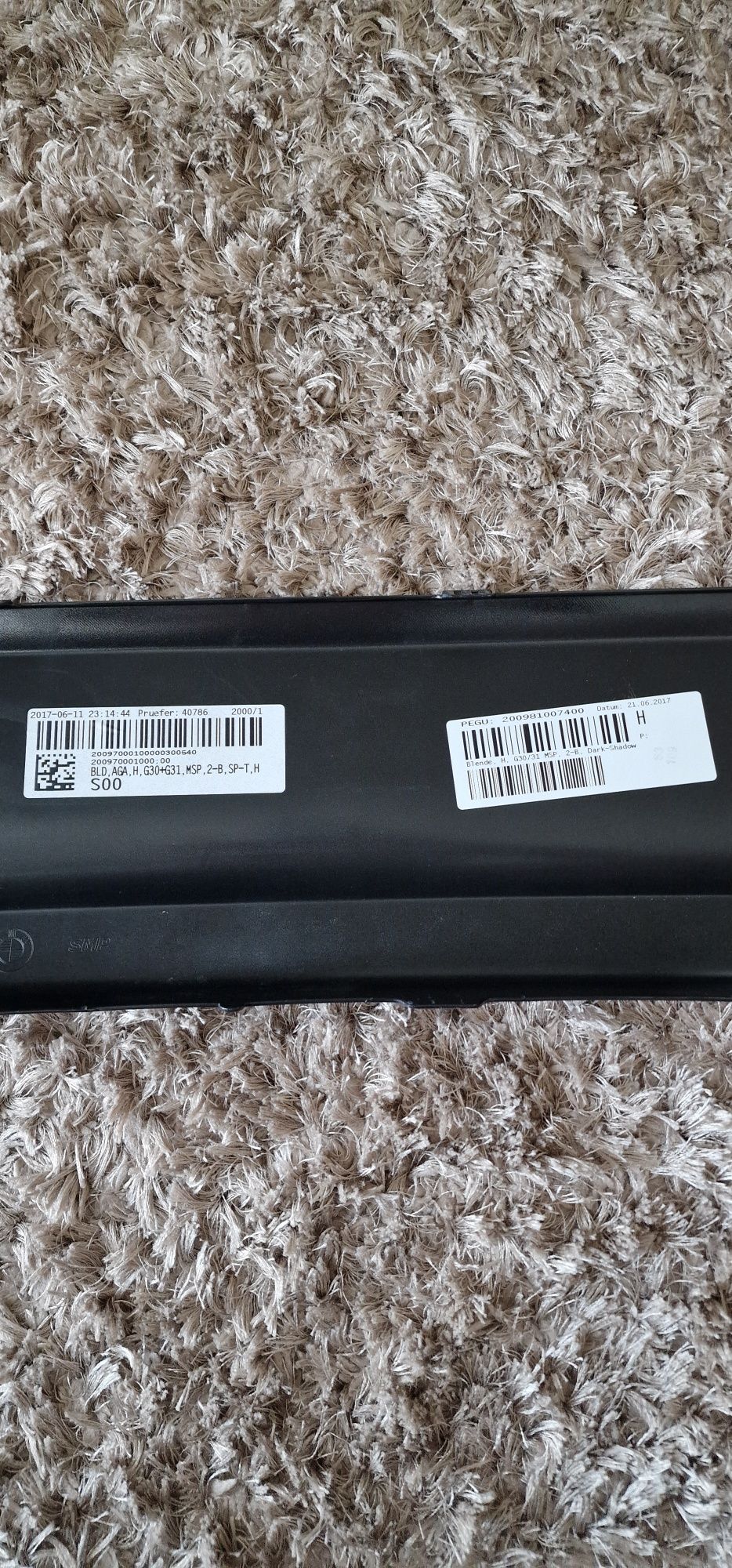 DIFUZOR bară spate ORIGINAL - M Paket, pentru BMW G30, G31