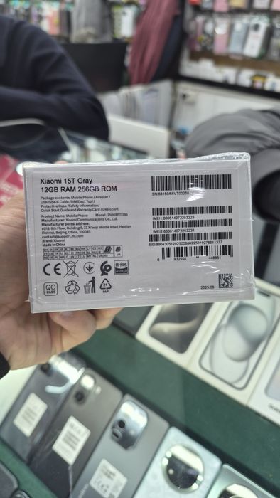 Xiaomi 15t 12/256 Gb sotiladi