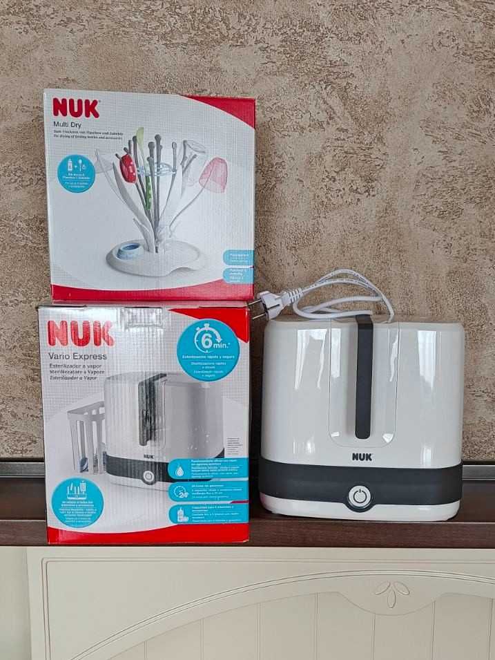 Стерилизатор Nuk Vario Express и сушилник за шишета Nuk