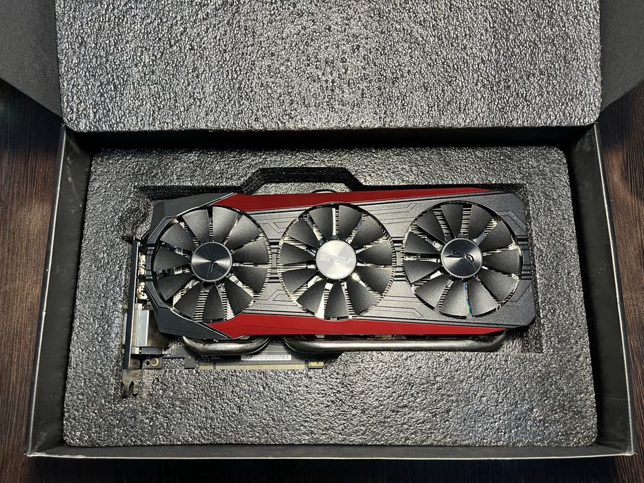Видеокарта GTX 980ti 6gb Gddr5 Asus Strix