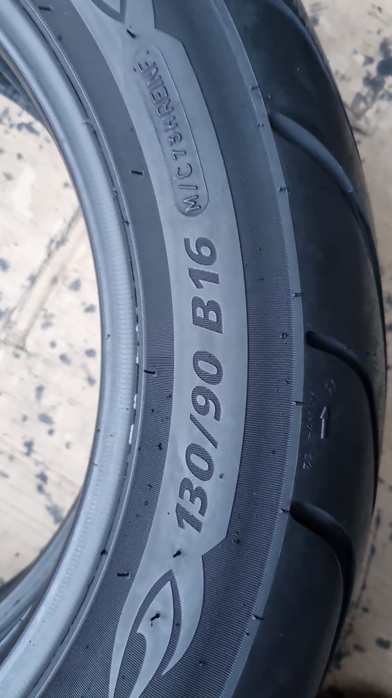 Anvelopa Moto Michelin 130/90 B16 Impecabilă.