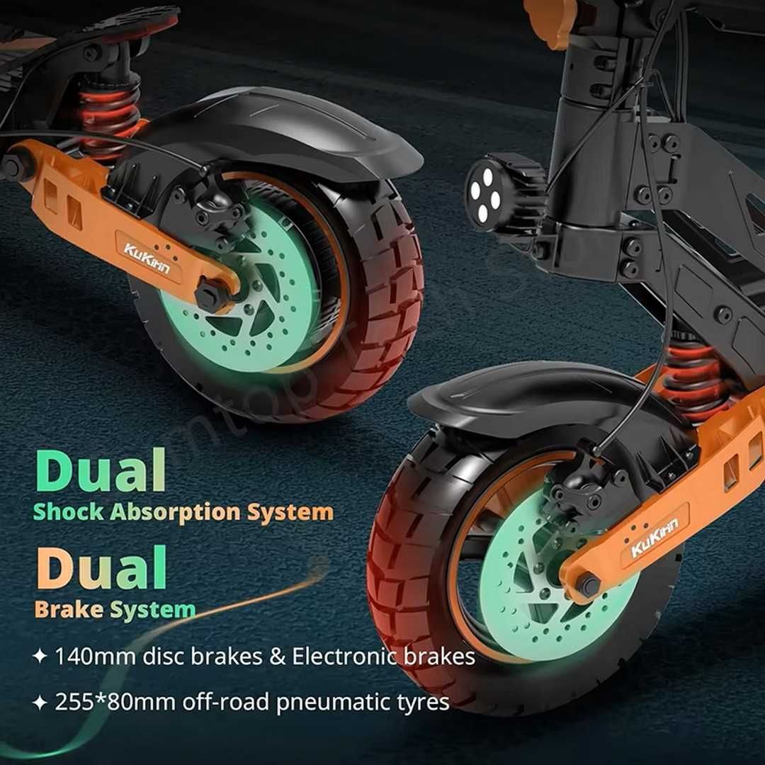 KuKirin G2 Max‼️ NOUA Sigilata ‼️1000W 55Km/h, Baterie 20Ah + Scaun
