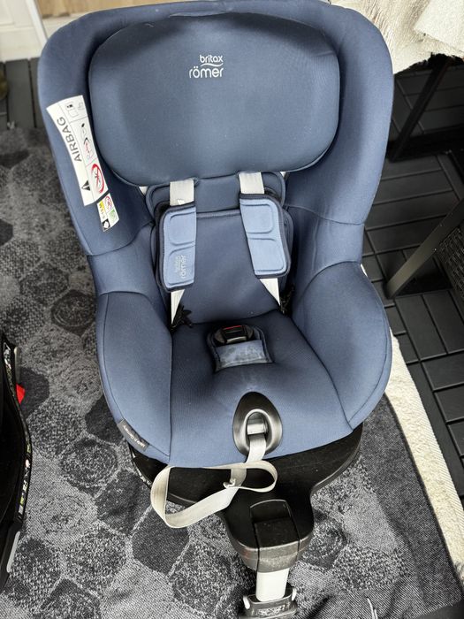 Scaun Auto Britax Romer Swivel- Rotație 360, Albastru & Roz