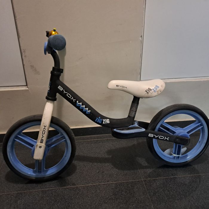 BYOX Баланс колело 12" ZIG ZAG (1-3 год) Синьо