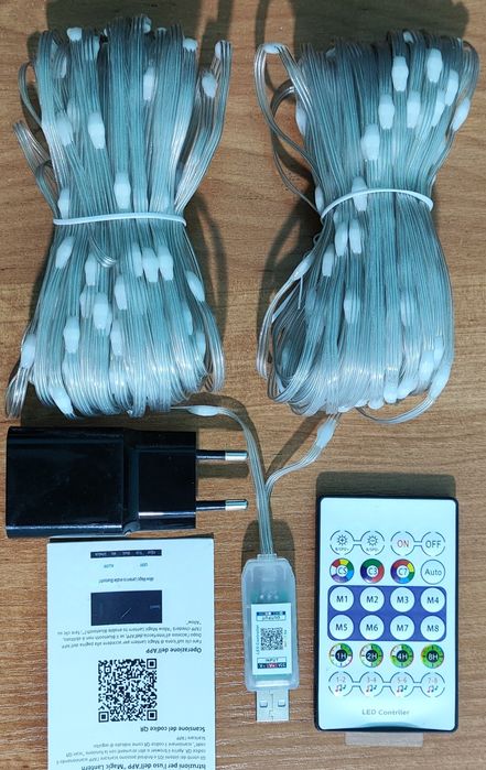 Смарт гирлянда! Невероятные эффекты  40 метров 400 адресных светодиодо