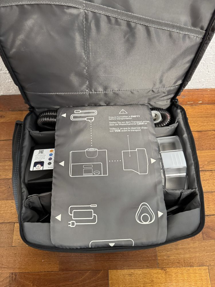 Продавам апарат за сънна апнея ResMed AirSense 10 AutoSet + аксесоари