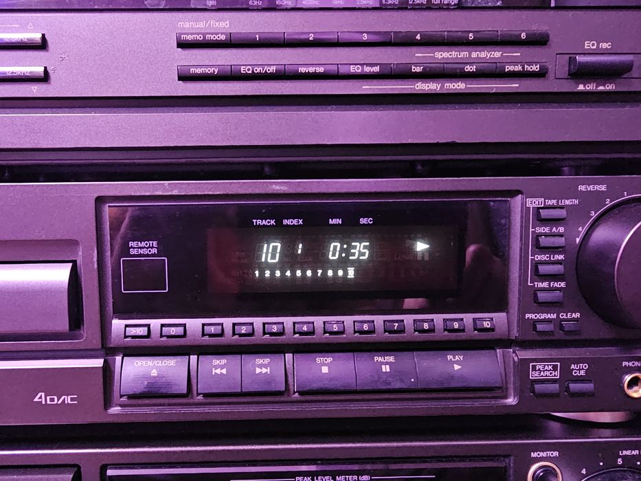 Technics SL-pg520 A cd player