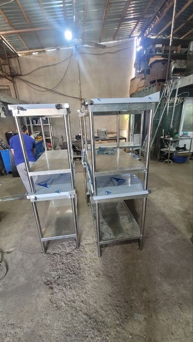 Полностью нержавейка стол