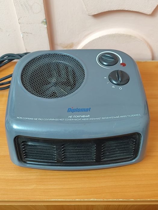 Метална вентилаторна печка, духалка Дипломат