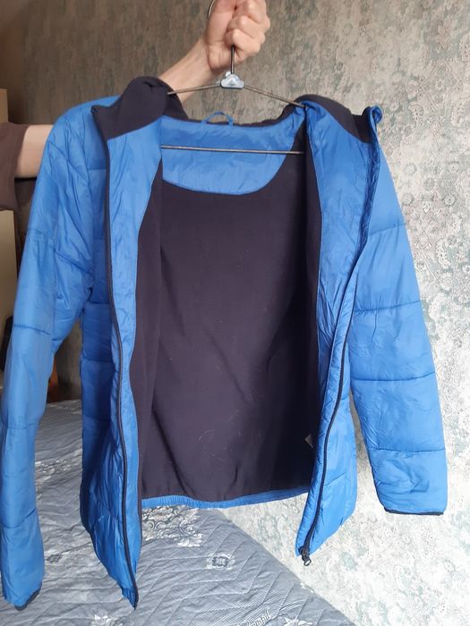 Куртка теплая с капюшоном подростковая