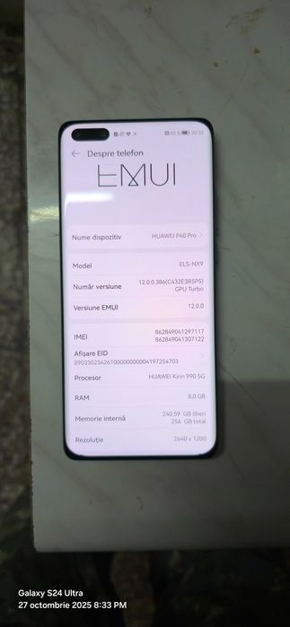 Vând Huawei P40 Pro