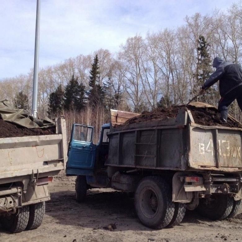 Перегной навоз доставка Зил 6 кубов