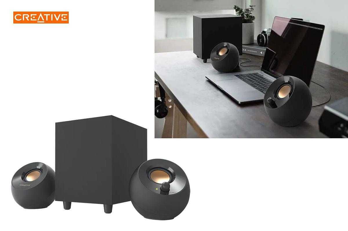 Creative Pebble Plus 2.1 Тонколони + Subwoofer/16W