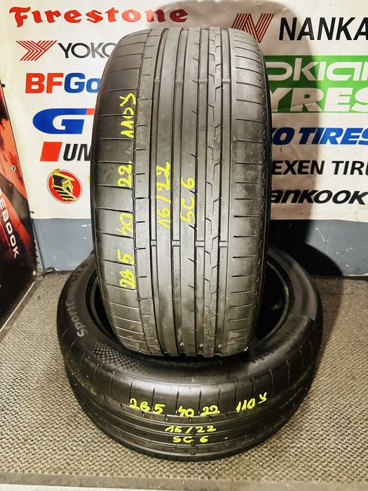 285/40 R22 110Y XL - Continental Sport Contact 6 AO Oferta