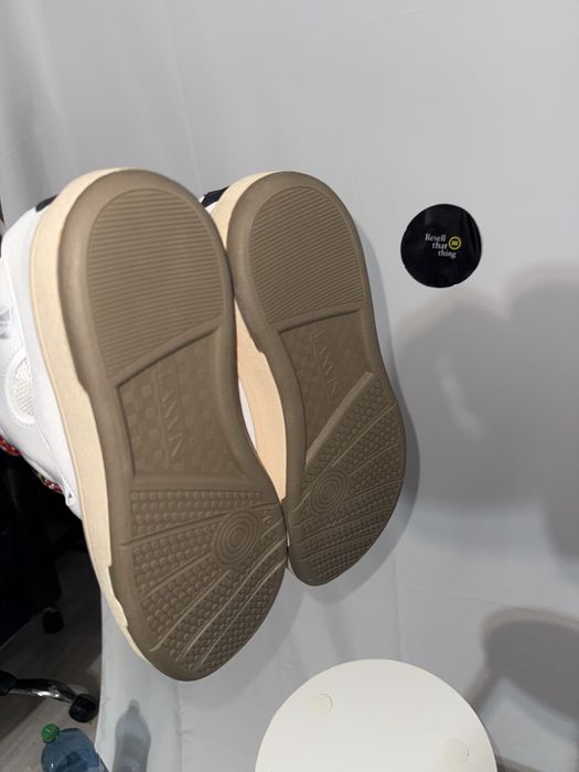 Adidasi Lanvin curb 41 cu mic defect