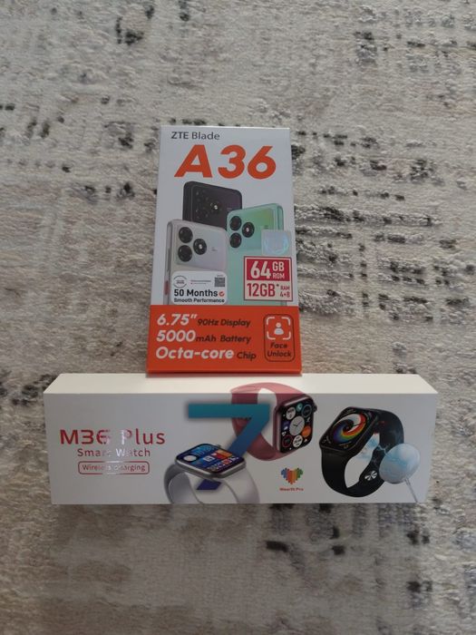 Продам телефон плюс часы