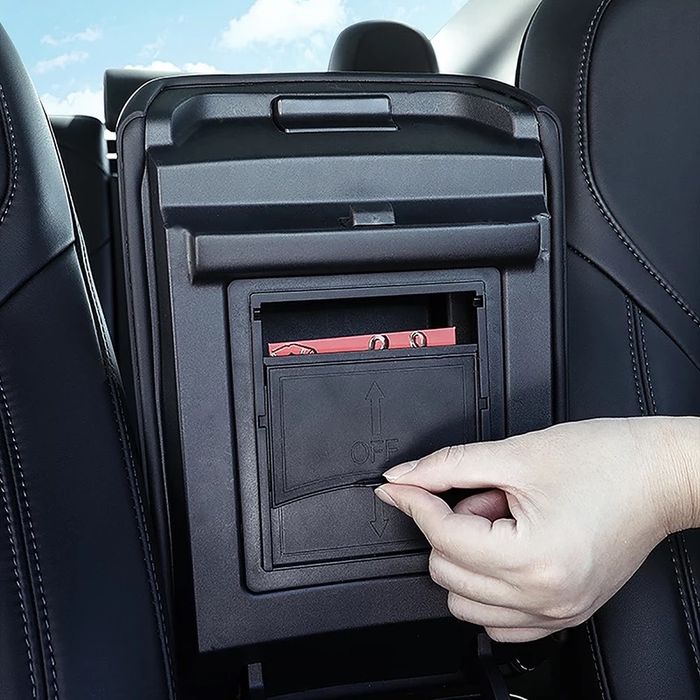 Buzunar- spatiu depozitare cotiera Tesla model 3 model Y